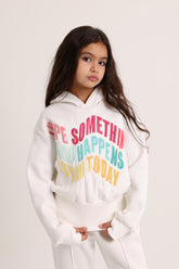 Flared Sweatpants Off White Pajama